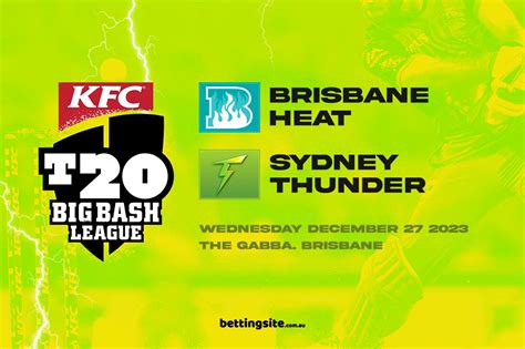 phub bbl|BBL scores, Sydney Thunder vs Brisbane Heat Big Bash League .